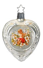 Hearts & Flowers - Nostalgia<br>Inge-glas Ornament